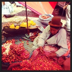 Bolivia Market woman
