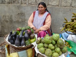 Avocados and chermoya in market_Sorata_Bolivia2013_photo by Tanya Kerssen