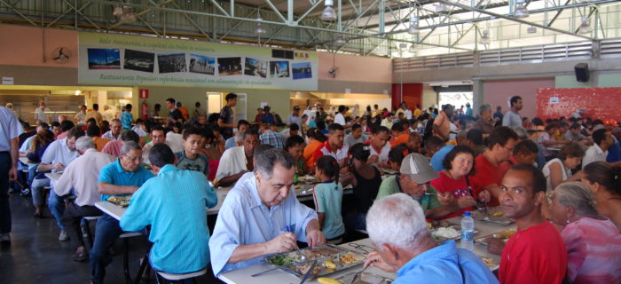 One of Belo Horizonte’s publicly-owned, Popular restaurants providing affordable, healthy food to the public. Photo courtesy of Cecilia Rocha.